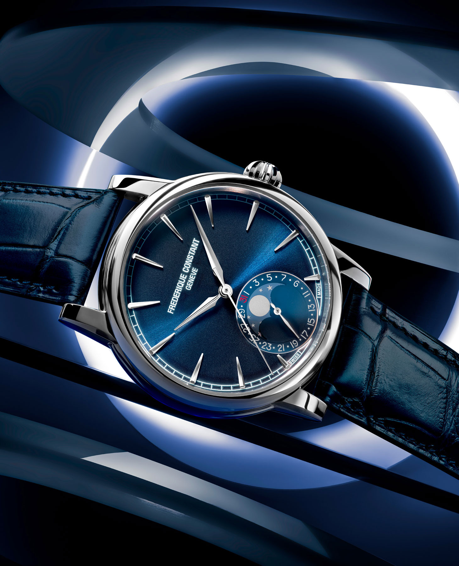 Frederique Constant introduceert de Classic Moonphase Data Manufacture